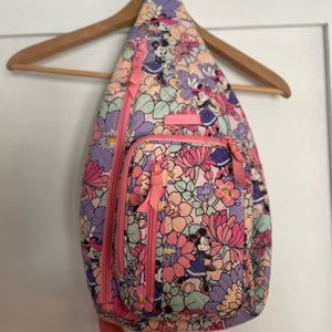 Vera Bradley Minnie's Garden Sling Bag